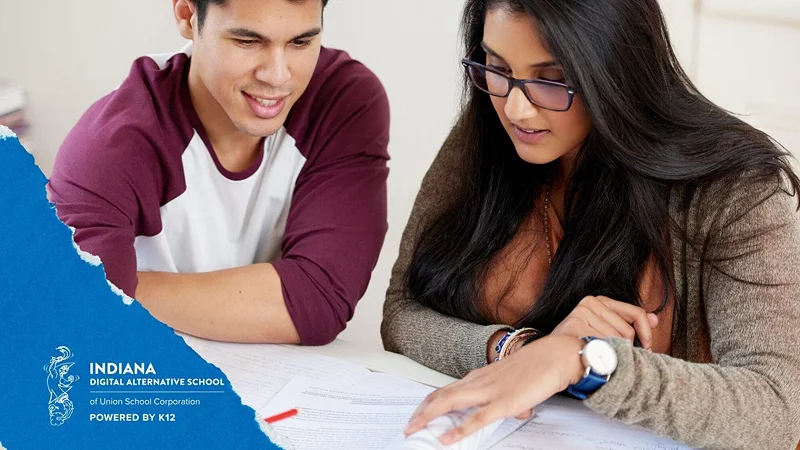 Students reading